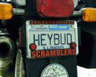 Scrambler plate.
